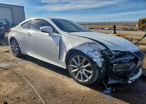 2015 Lexus Rc 350 z USA, uszkodzony, nr VIN JTHSE5BC9F5001799